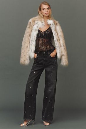 Pistola Denim Hendrix High-Rise Wide-Leg Jeans