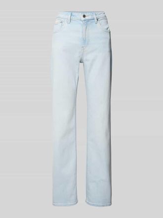 Calvin Klein Jeans Straight Fit Jeans aus Baumwoll-Mix in Hellblau, Gr&ouml;&szlig;e 26/32