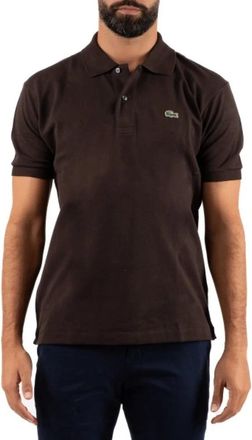 Lacoste Hombre, Camisetas, Marr&oacute;n, Talla: XS
