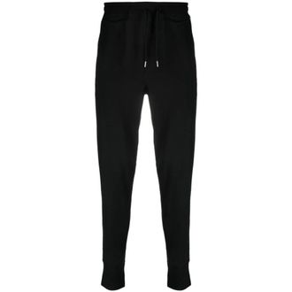 Paul Smith Sweatpants, male, Black, Size: L Stripe-Trim Sweatpants