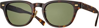 Eyevan 7285 Hank Sun Polarized TORT Mens Sunglasses Tortoiseshell Size 51