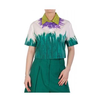 Max Mara Overhemden, Dames, Veelkleurig, M, Max Mara Weekend - Shirts