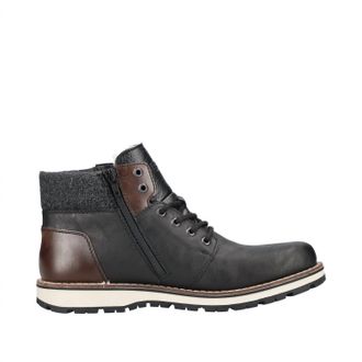 Rieker Mens Ronny 34 Boots In Schwarz