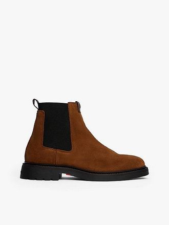 Tommy Hilfiger Lightweight Suede Chelsea Boots