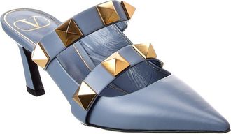 Valentino Roman Stud 65 Leather Mule