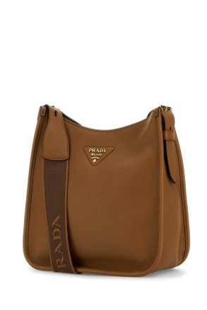 Prada Womens Caramel Leather Shoulder Bag Caramel01n Borse A Tracolla