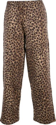 Hod Cropped Abstract Spotted Tracksuit Pants With Relaxed Fit