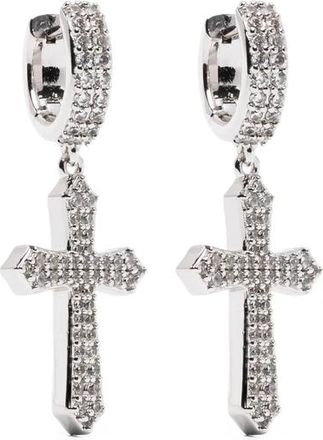 Darkai Cross-pendant Earrings