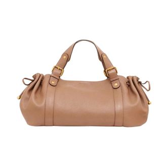 Gerard Darel 24H Handtas - Dames - Tassen - Bruin - Maat: ONE Size Zijde