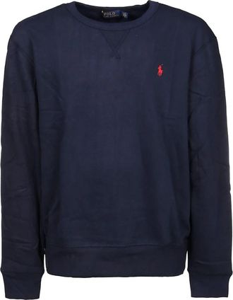Polo Ralph Lauren Klassiek Sweatshirt met Ronde Hals - Heren - Sweatshirts - Blauw - L - Katoen - Hoodies & sweatvesten