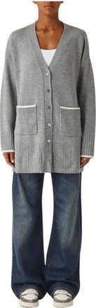 Pinko Mujer, Jerseys, Gris, Talla: S