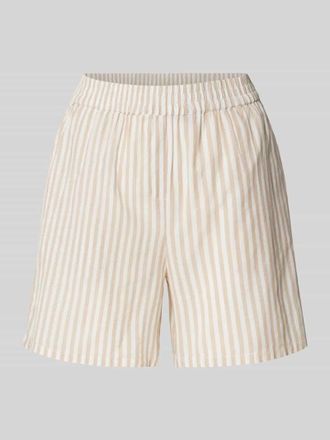 Soyaconcept Regular Fit Shorts mit elastischem Bund Modell ROSETTE in Beige, Gr&ouml;&szlig;e XXL