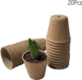 OEM Macetas Biodegradables Para Semilleros, Macetas Peque&ntilde;as De Fibra, Juego De Macetas Para Jardiner&iacute;a, Macetas Biodegradables Para El Cultivo De Plantas