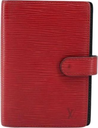 Louis Vuitton Pre-owned Agenda cover - Dames - Vintage Accessoires - Rood - ONE Size - Leer - Vintage