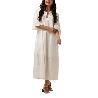 Modstr&ouml;m Dames, Jurken, Wit, Maat: XS Katoen