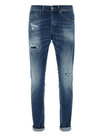 Dondup Jeans con effetto vissuto - Blu