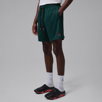 Nike Jordan Mens Jordan Brooklyn Mesh Shorts in Green | IR1419-378