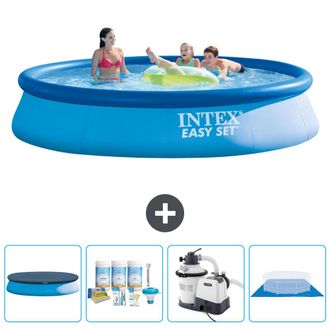 Intex Piscina Easy Set Redonda - 396x84 Cm - 7-piezas Scb59