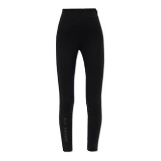 Moncler Broeken, Dames, Zwart, M, Leggings