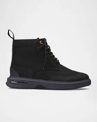 Swims Men & apos;s Charles Hybrid Water-Resistant Brogue Boots