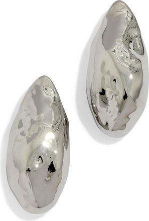 Alexis Bittar Molten Puffy Teardrop Earrings in Silver at Nordstrom
