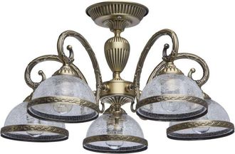 MW-LIGHT Mw-light - Cl&aacute;sico Amanda Antiguo Metal Cristal De Metal De Color 860w E27 481011805