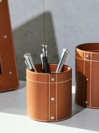 CONNOLLY Leather Small Pen Pot