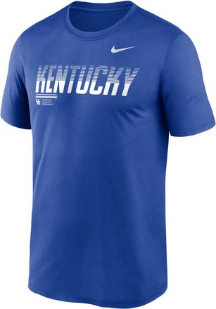 Nike Kentucky Sideline Legend Nike Mens Dri-FIT College T-Shirt in Blue | 02TI4EVNKY-7SB