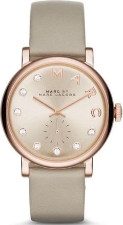 Marc Jacobs Mbm 1400 Horloge - Dames - Horloges - Roze - ONE Size - Leer - Accessoires