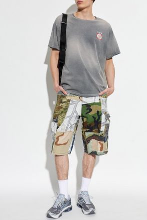 Gallery Dept. T-shirt With Logo, Mens, Grey