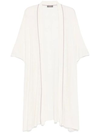 N.Peal Tuniek van linnenblend - Beige