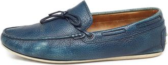 Tod's Mocassini da barca in pelle - Blu