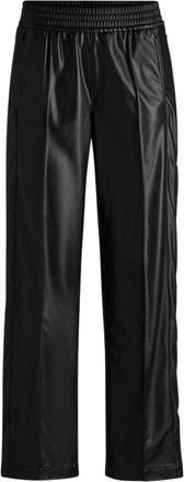 HUGO BOSS Hugo Dames Popper Detail Relaxed Fit Trainingsbroek (Zwart)
