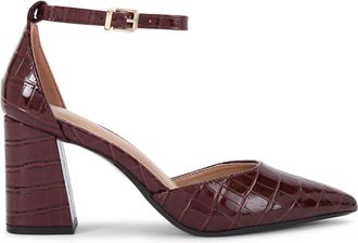 Carvela Womens Refined Court Heels - Red - Size UK 9