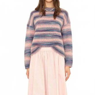 Xirena Anders Sweater In Pink Ombre