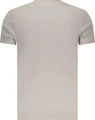 Timberland Embroidered Logo Cotton T-shirt - Gray