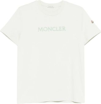 Moncler Logo-embroidered T-shirt