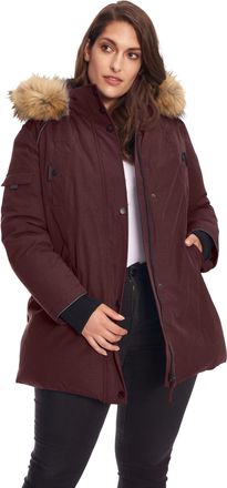 Alpine North GLACIER PLUS WOMENS VEGAN DOWN (RECYCLED) PARKA (PLUS SIZE)