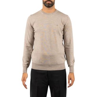 Brooksfield Maglione Girocollo - - Knitwear - Uomo - Beige - M
