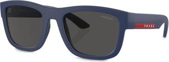 Prada Linea Rossa Zonnebril - Heren - Zonnebrillen - Blauw - 56 MM - Accessoires