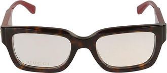 Gucci Rectangle Logo Lens Frame