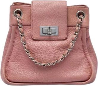 Chanel Pre-owned Shoulder Bag - Dames - Vintage Handtas - Roze - ONE Size - Leer - Vintage