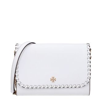 Tory Burch Tory Burch Witte Leren Clutch Tas