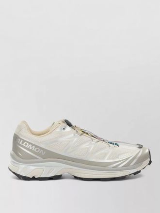 Salomon xt-6 low sneakers mesh upper pull tab