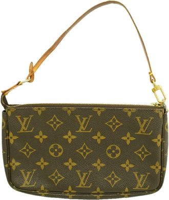 Louis Vuitton Brown Pouch (Pre-Owned)