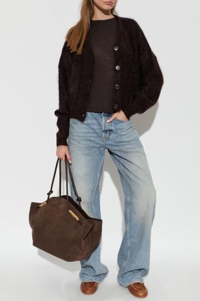 Gestuz Wool Top Gzninia, Womens, Brown