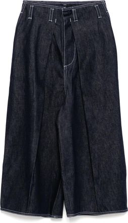 Sunnei Jeans crop Cholo - Blu