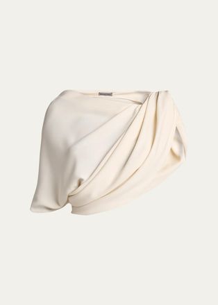 Balenciaga One Shoulder Top