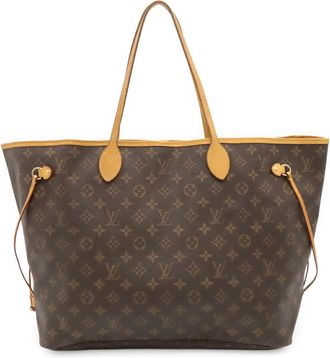 Louis Vuitton Brown Galle Monogram Monogram Shoulder Bag Tote Bag (Pre-Owned)