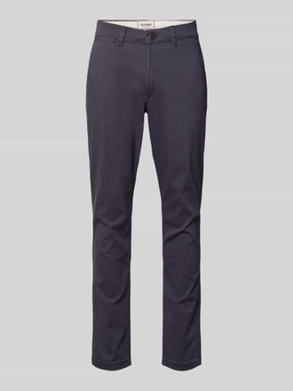 Jack & Jones Slim Fit Hose mit Ges&auml;&szlig;taschen Modell MARCO in Marine, Gr&ouml;&szlig;e 28/30